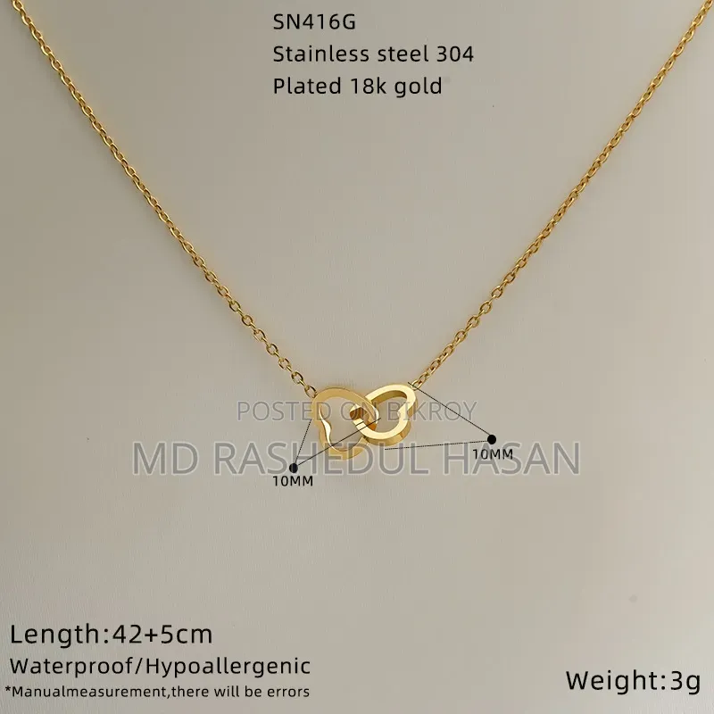 Love Patent Chain — Stylish Design with a Touch of Love!