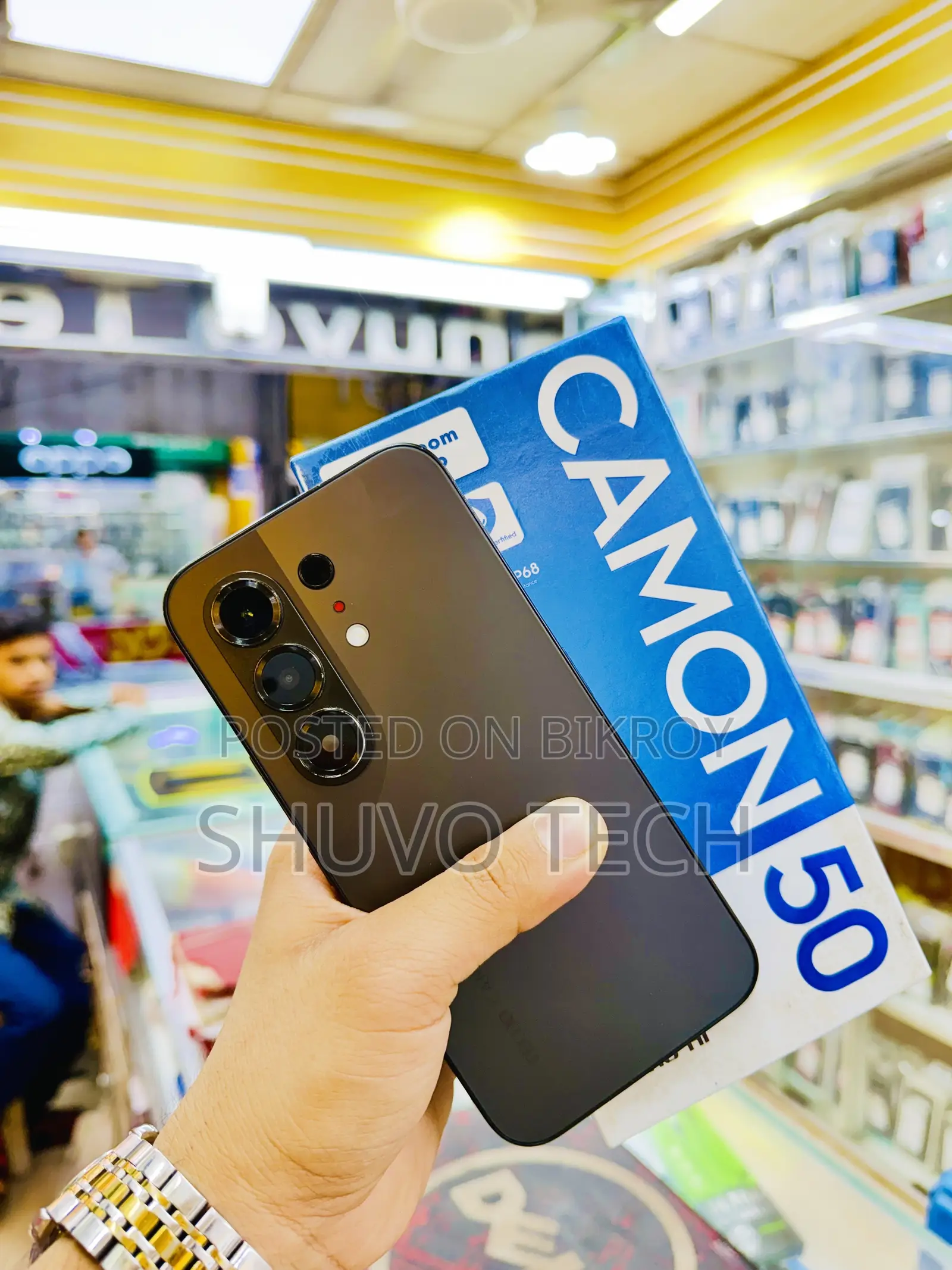 Tecno Camon 50 256 GB Black