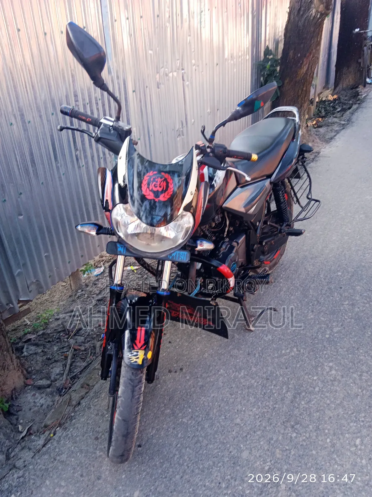 Bajaj Discover 110 2022 Black