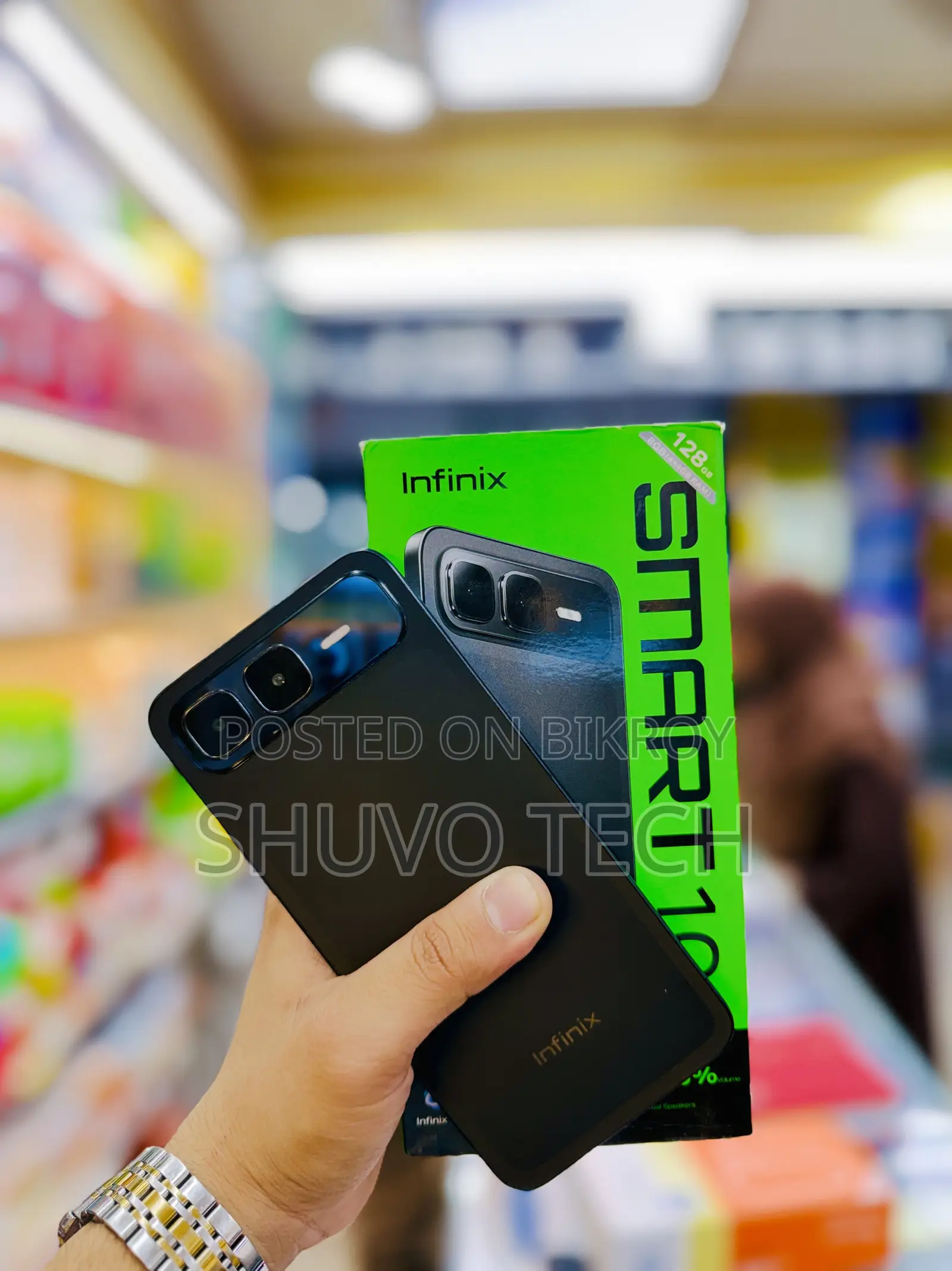 Infinix Smart 10 Plus 128 GB Blue