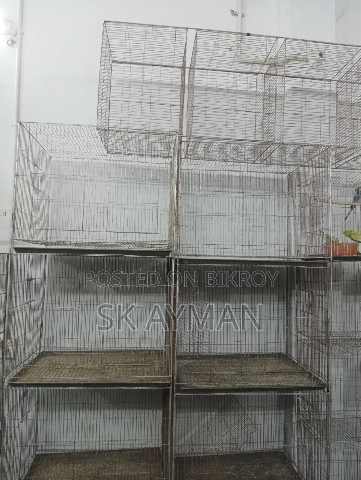 Bird Cage 7pcs 4 Tier