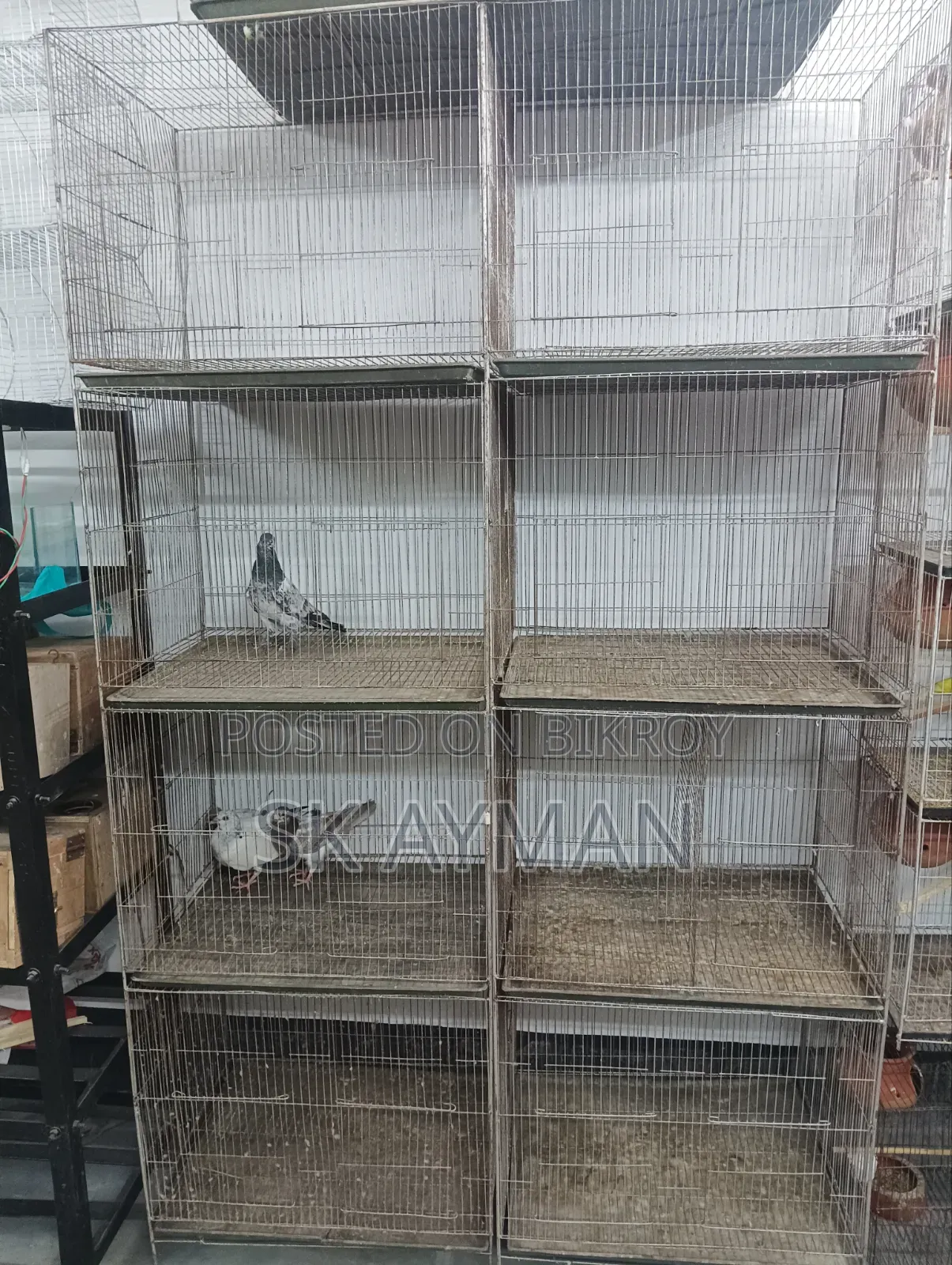 Bird Cage 7pcs 4 Tier