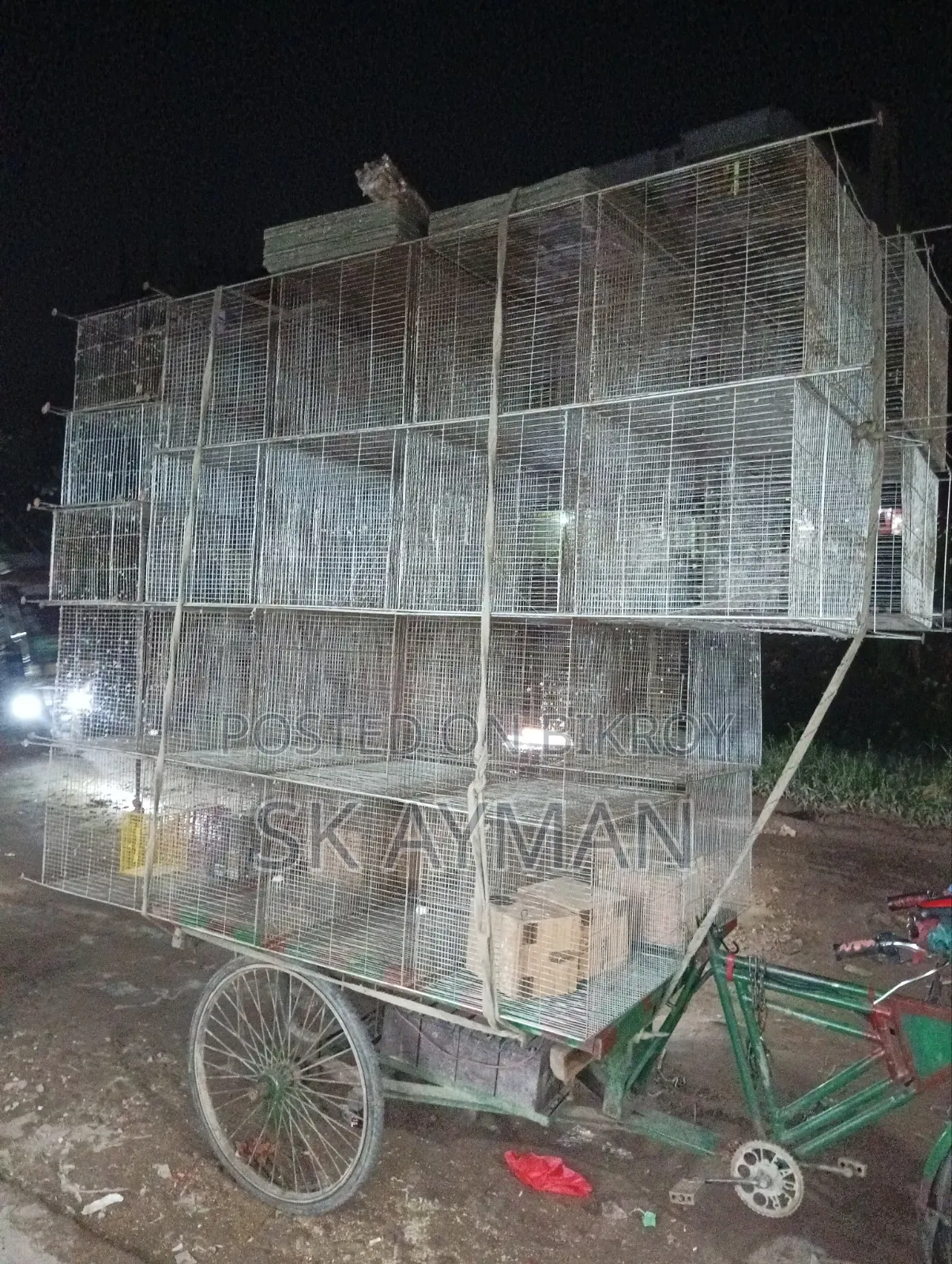 Bird Cage 7pcs 4 Tier