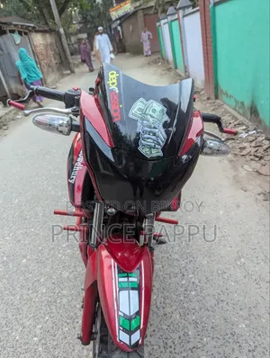 টিভিএস আপাচি আরটিআর ১৬০ টুভি ২০১৬ লাল