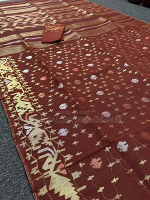 Handloom Dhakai Jamdani Saree