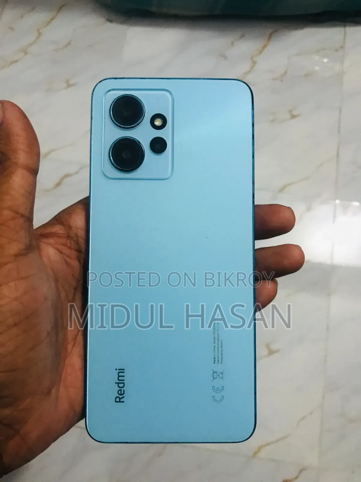 Xiaomi Redmi Note 12 4G 128 GB Blue