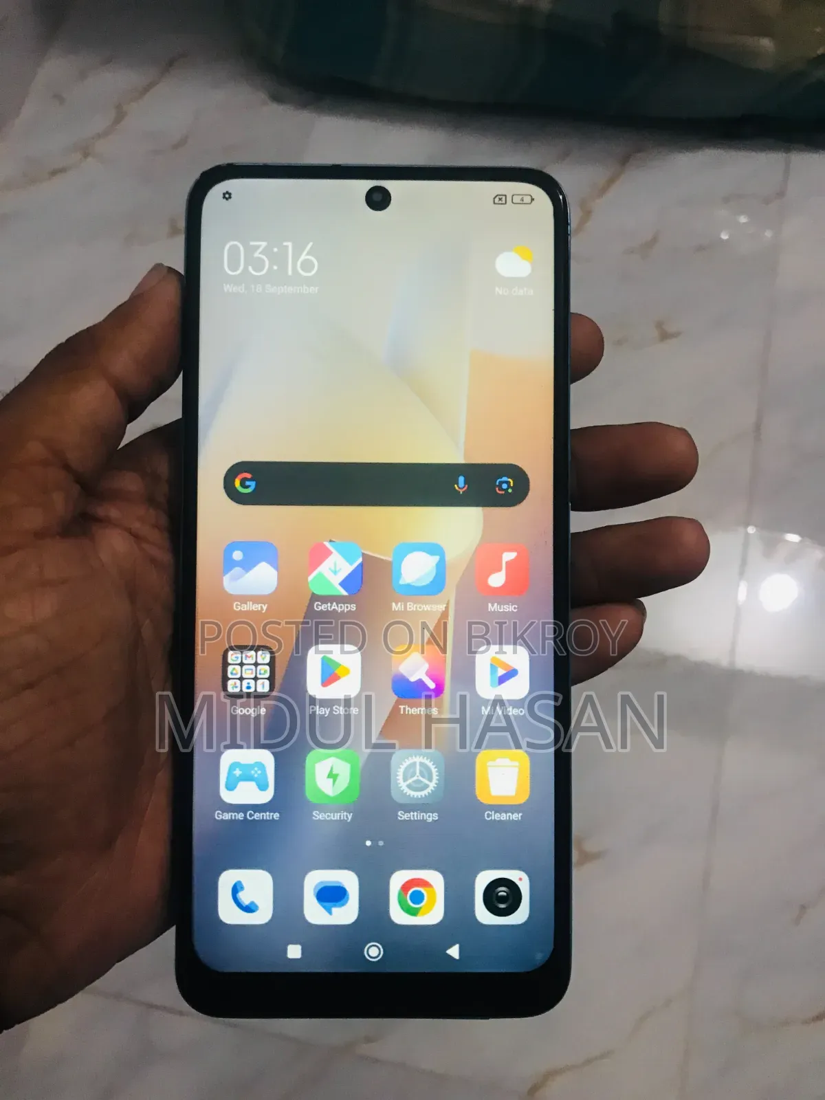 Xiaomi Redmi Note 12 4G 128 GB Blue