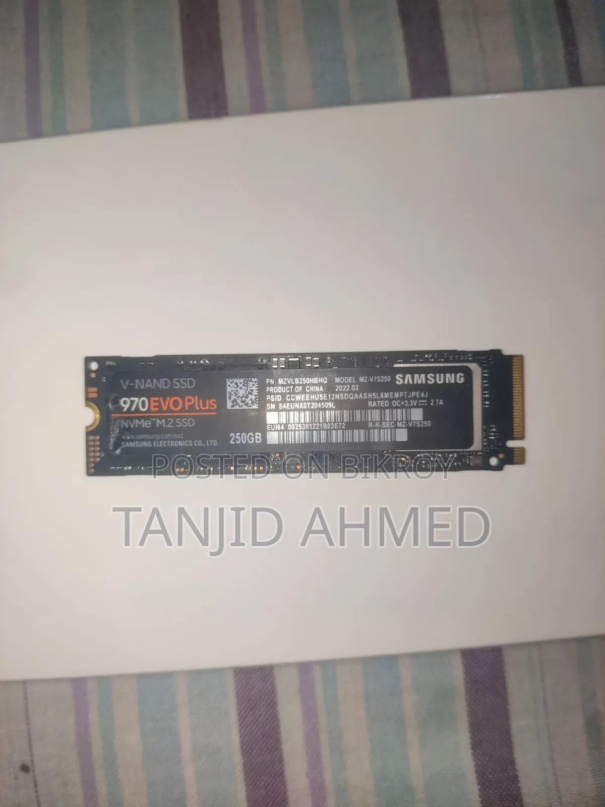 Samsung SSD 250 Gb