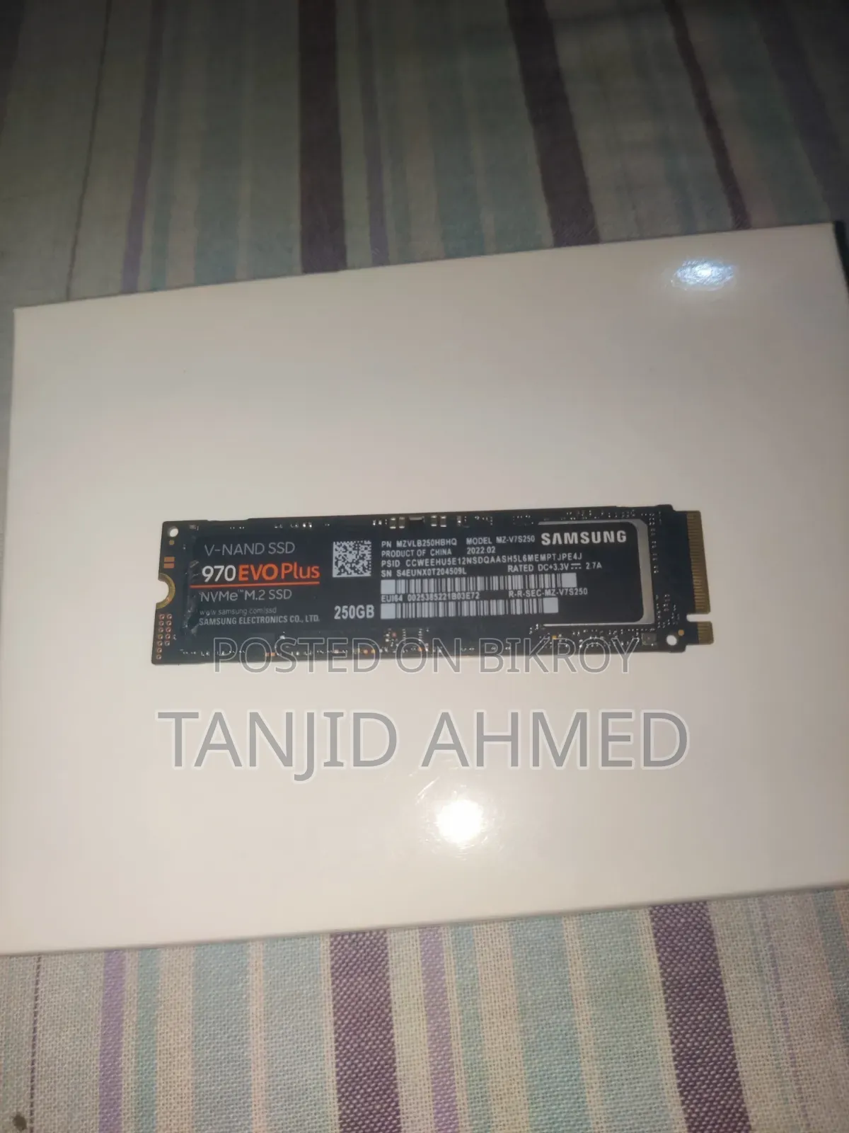 Samsung SSD 250 Gb