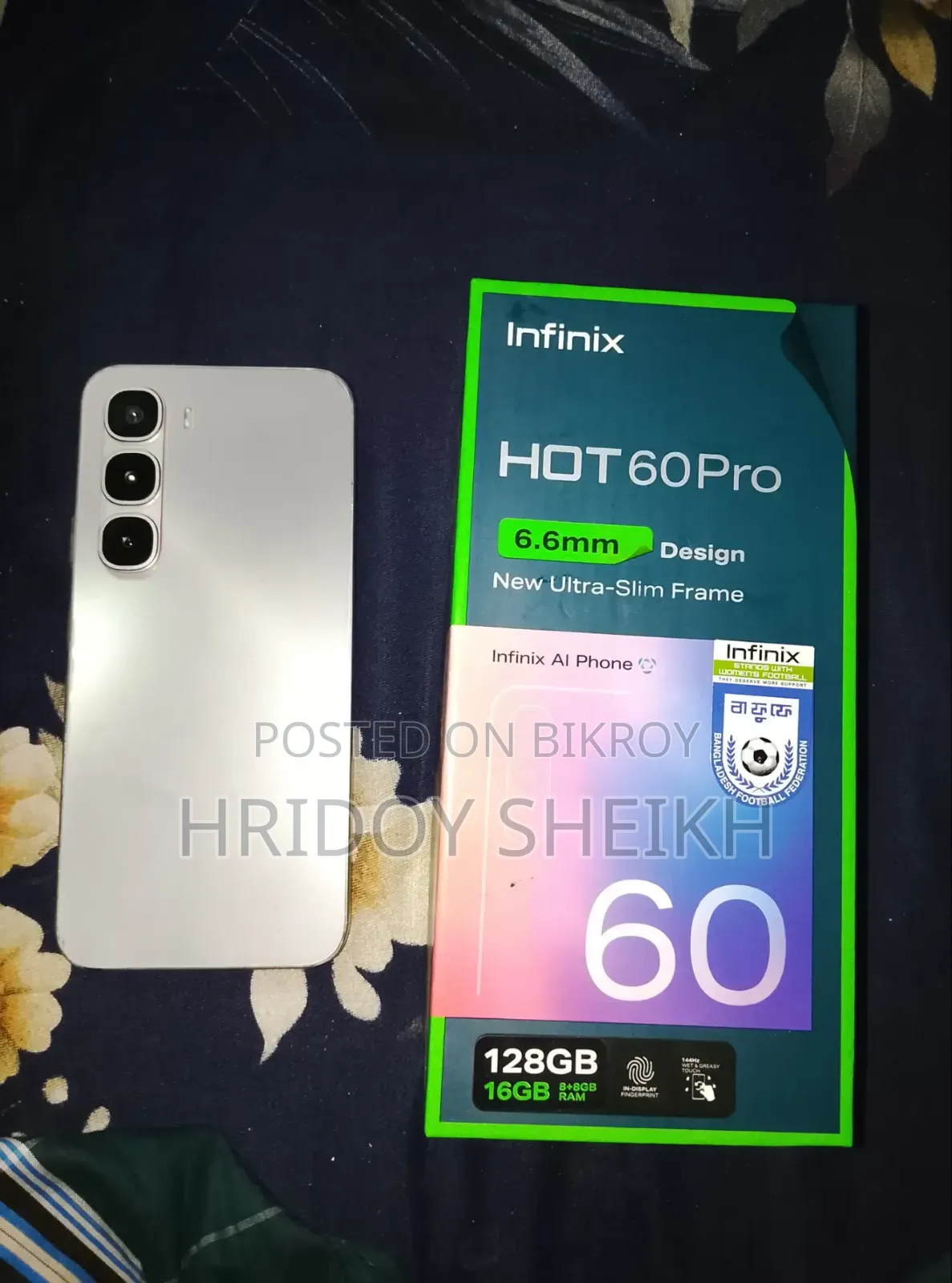 Infinix Hot 60 Pro 128 GB White