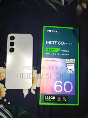 Infinix Hot 60 Pro 128 GB White