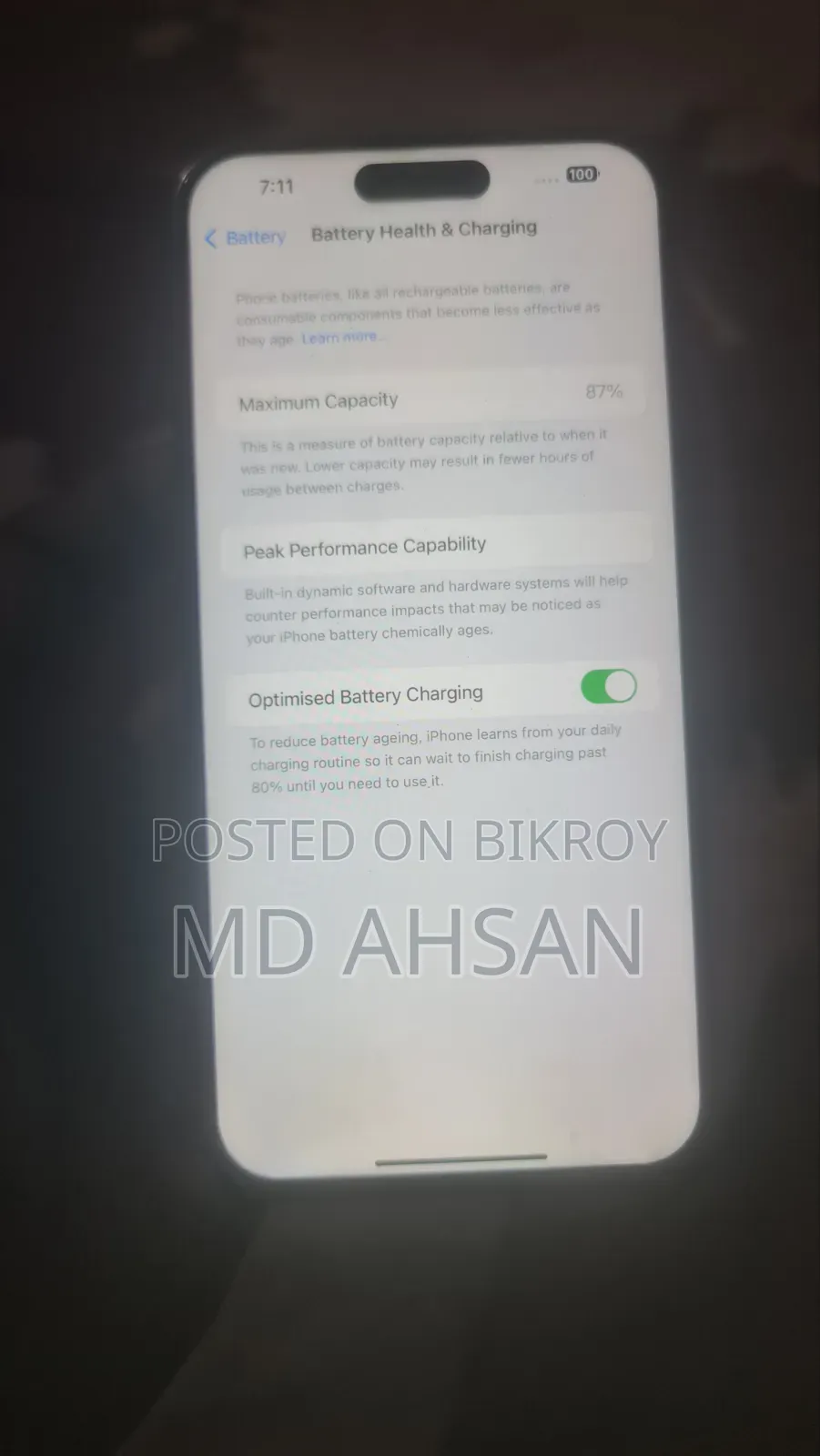 অ্যাপল আইফোন ১৪ প্রো ম্যাক্স ২৫৬ জিবি পার্পল