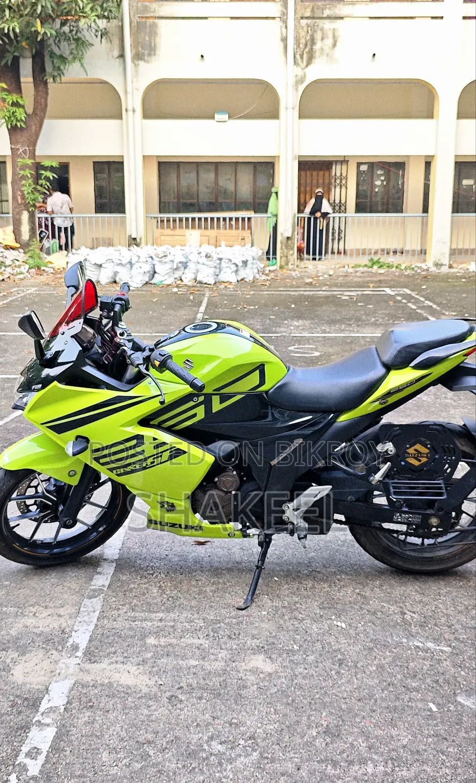 New Suzuki Gixxer SF 250 2026 Green