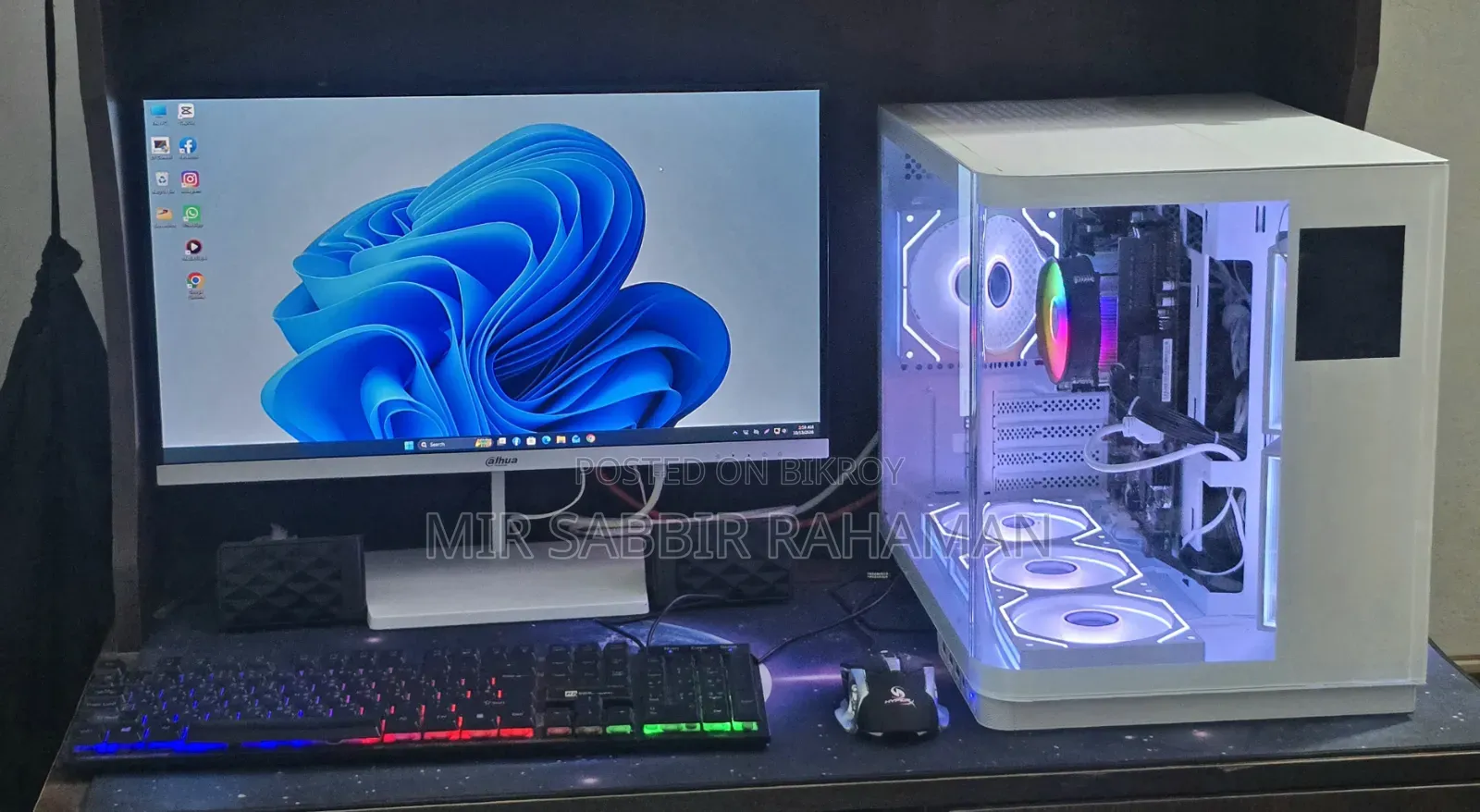 New Desktop Computer 8GB Intel Core i5 SSHD+SSD 256GB