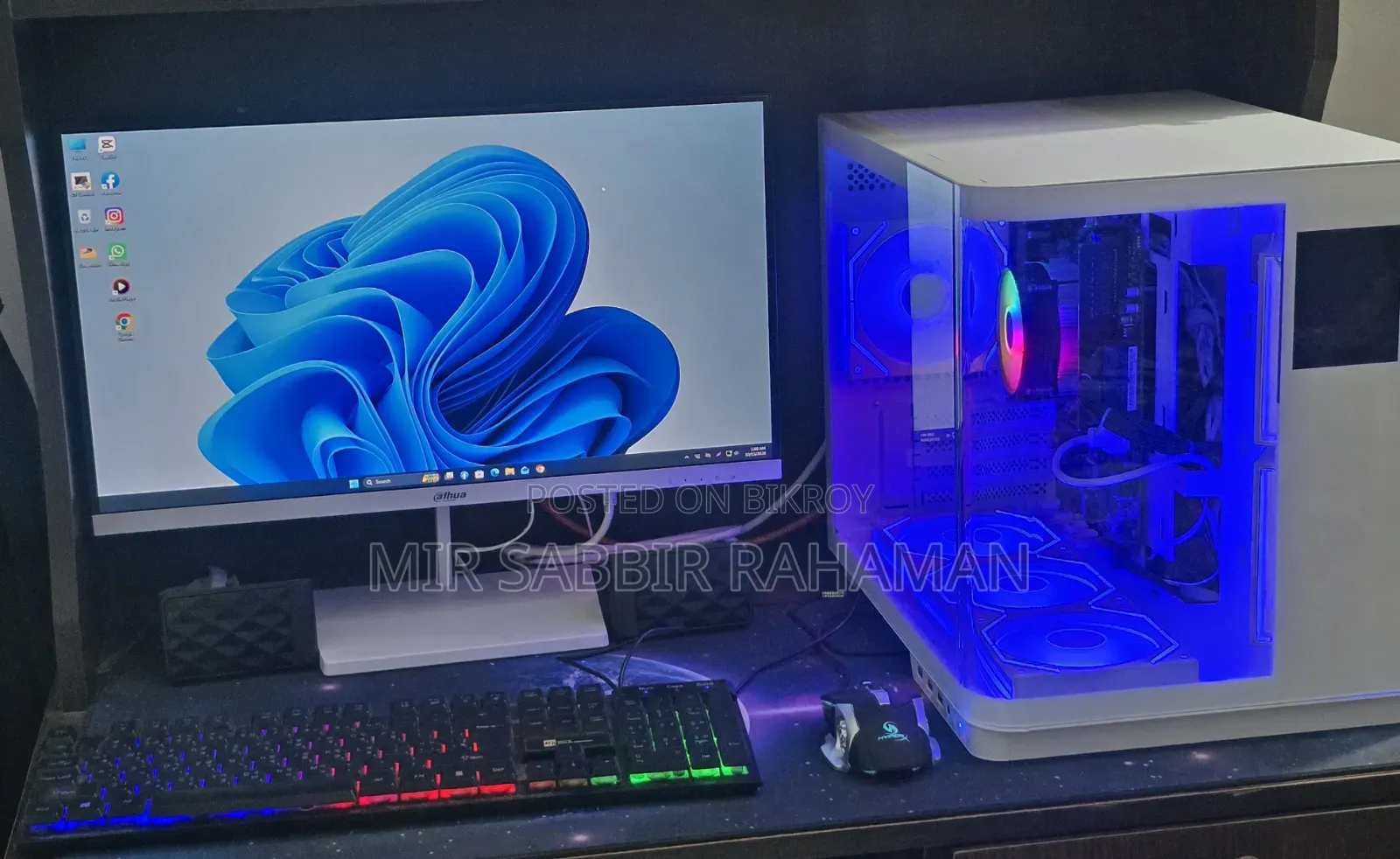 New Desktop Computer 8GB Intel Core i5 SSHD+SSD 256GB