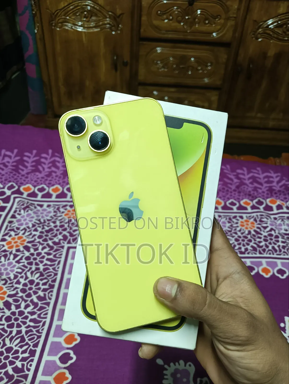 অ্যাপল আইফোন ১৪ ১২৮ জিবি ইয়েলো