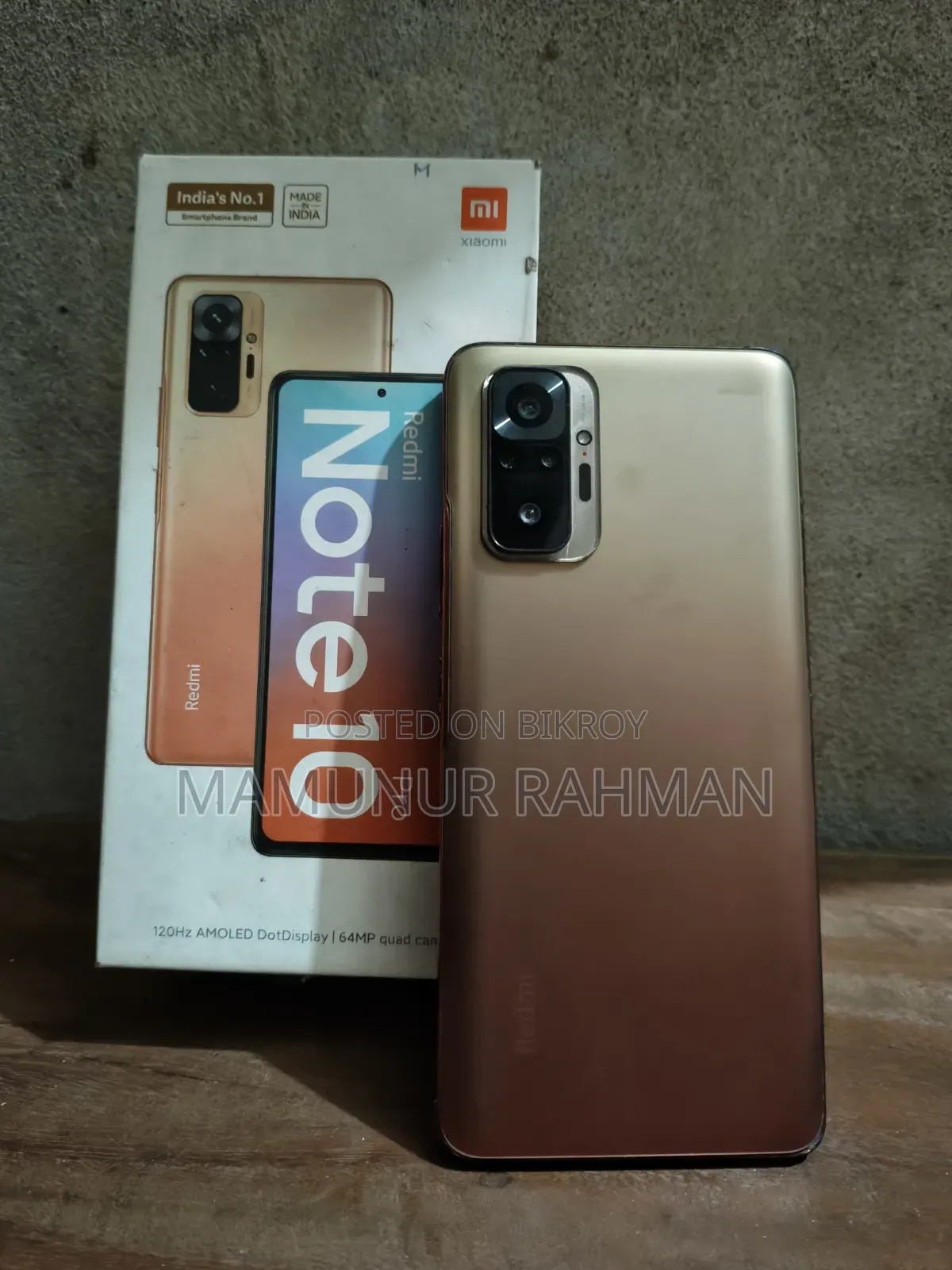 Xiaomi Redmi Note 10 Pro 128 GB Gold