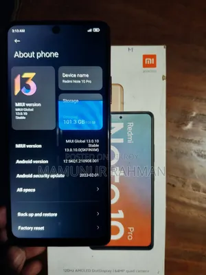 Xiaomi Redmi Note 10 Pro 128 GB Gold