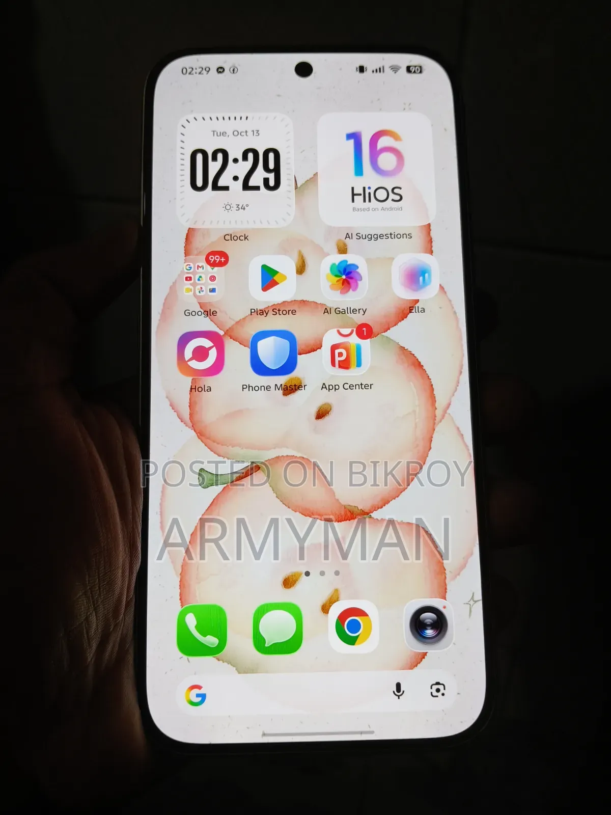 New Tecno Camon 50 256 GB Silver