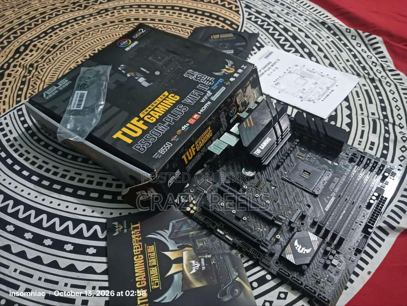 ASUS Tuf Gaming B550-Plus Wifi ||