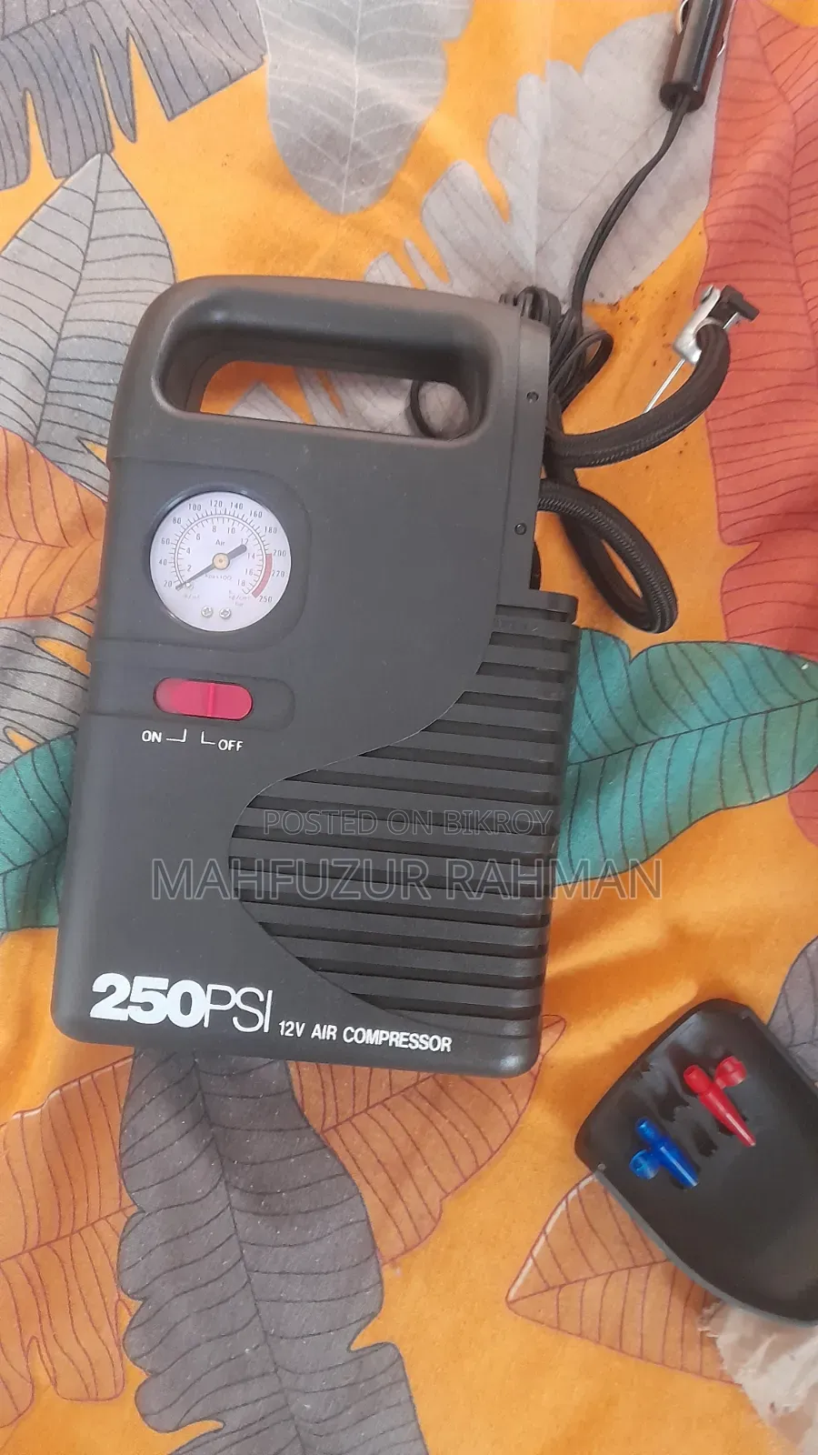 Air Compreser বিক্রি হবে একেবারে নতুন বাট একবারও ব্যাবহার হয় নাই।