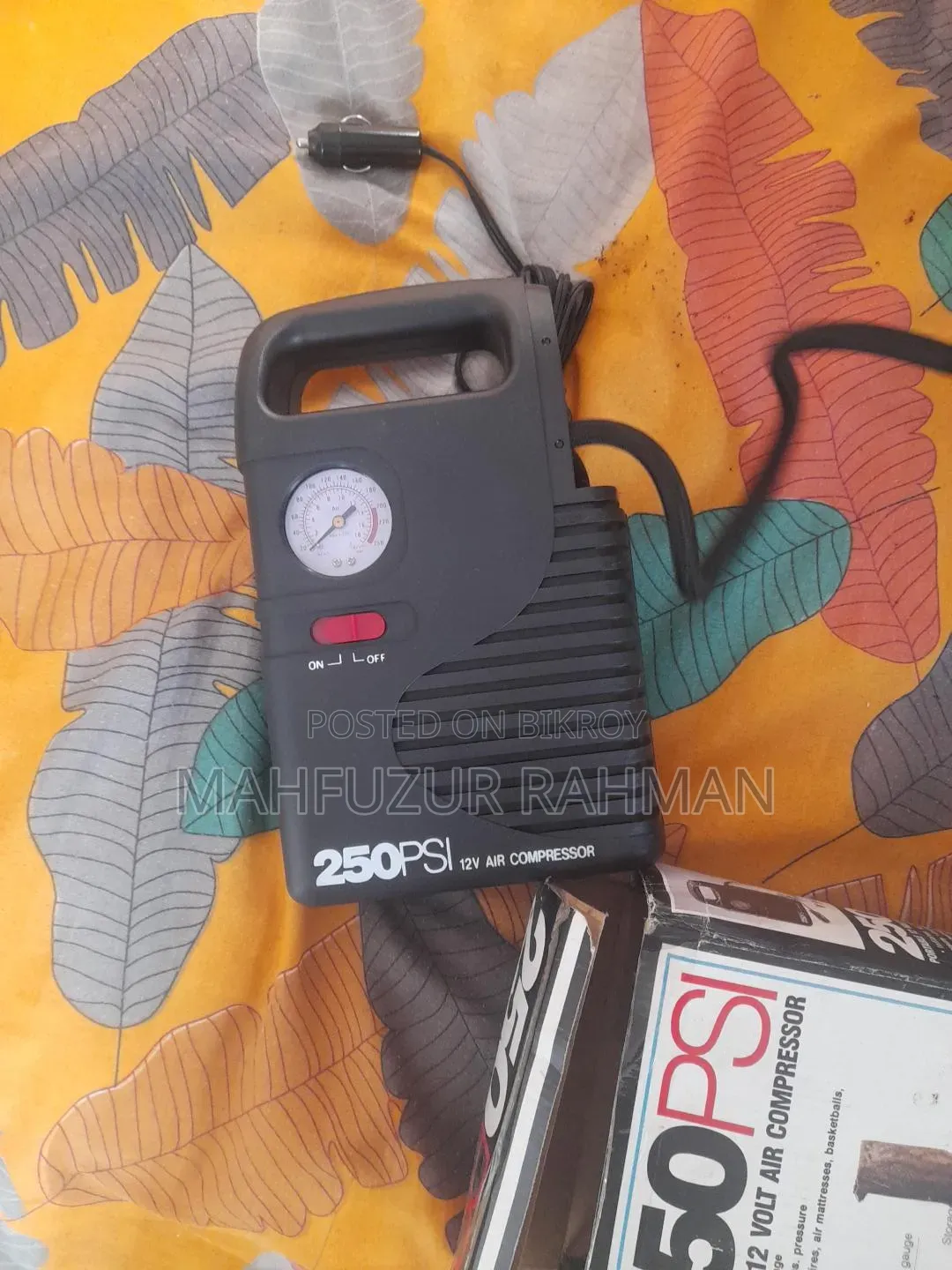 Air Compreser বিক্রি হবে একেবারে নতুন বাট একবারও ব্যাবহার হয় নাই।