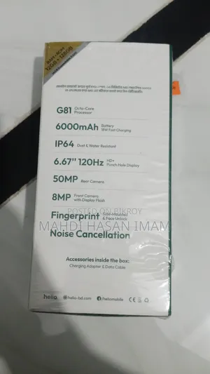 Helio 45 128 GB Black