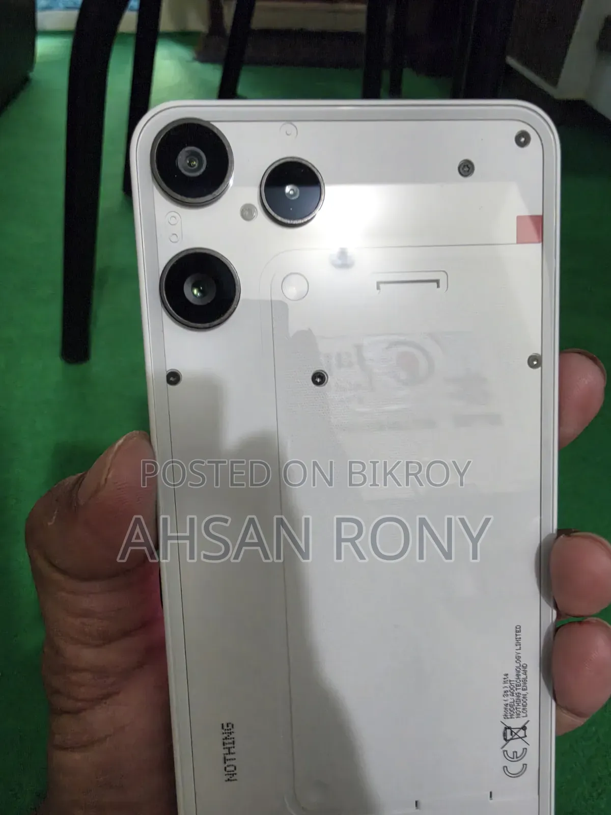 New Nothing Phone 3a Lite 256 GB White