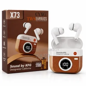 X73 TWS Wireless Earbuds Bluetooth 5.3 With Digital Display Charging