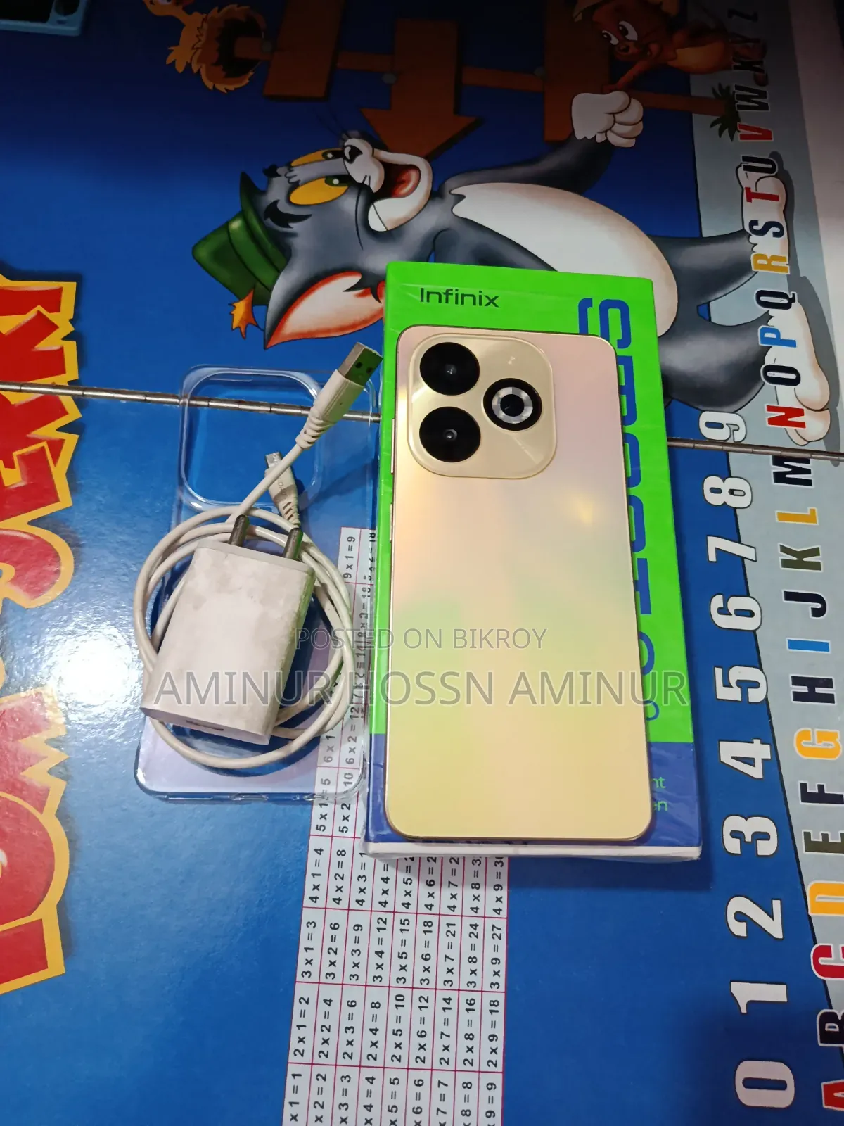 ইনফিনিক্স স্মার্ট ৮ প্লাস ১২৮ জিবি গোল্ড