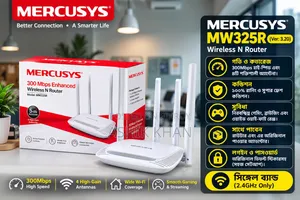 Mercusys Mw325r রাউটার মাত্র ১০ দিন ব্যবহার, দাম ১০০০ টাকা