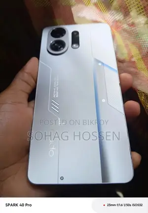 অপো কে১৩ ৫জি ২৫৬ জিবি সিলভার