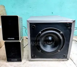 মাইক্রোল্যাব এফসি৮৬১ সাবউফার এবং ২ স্যাটেলাইট স্পিকার অনলি - নো অ্যাম্প্লিফায়ার