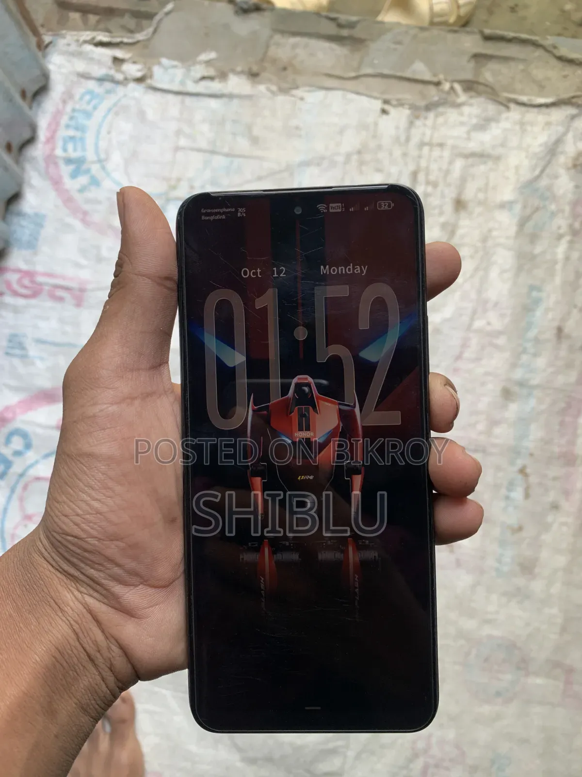 Honor X7b 5G 256 GB Black
