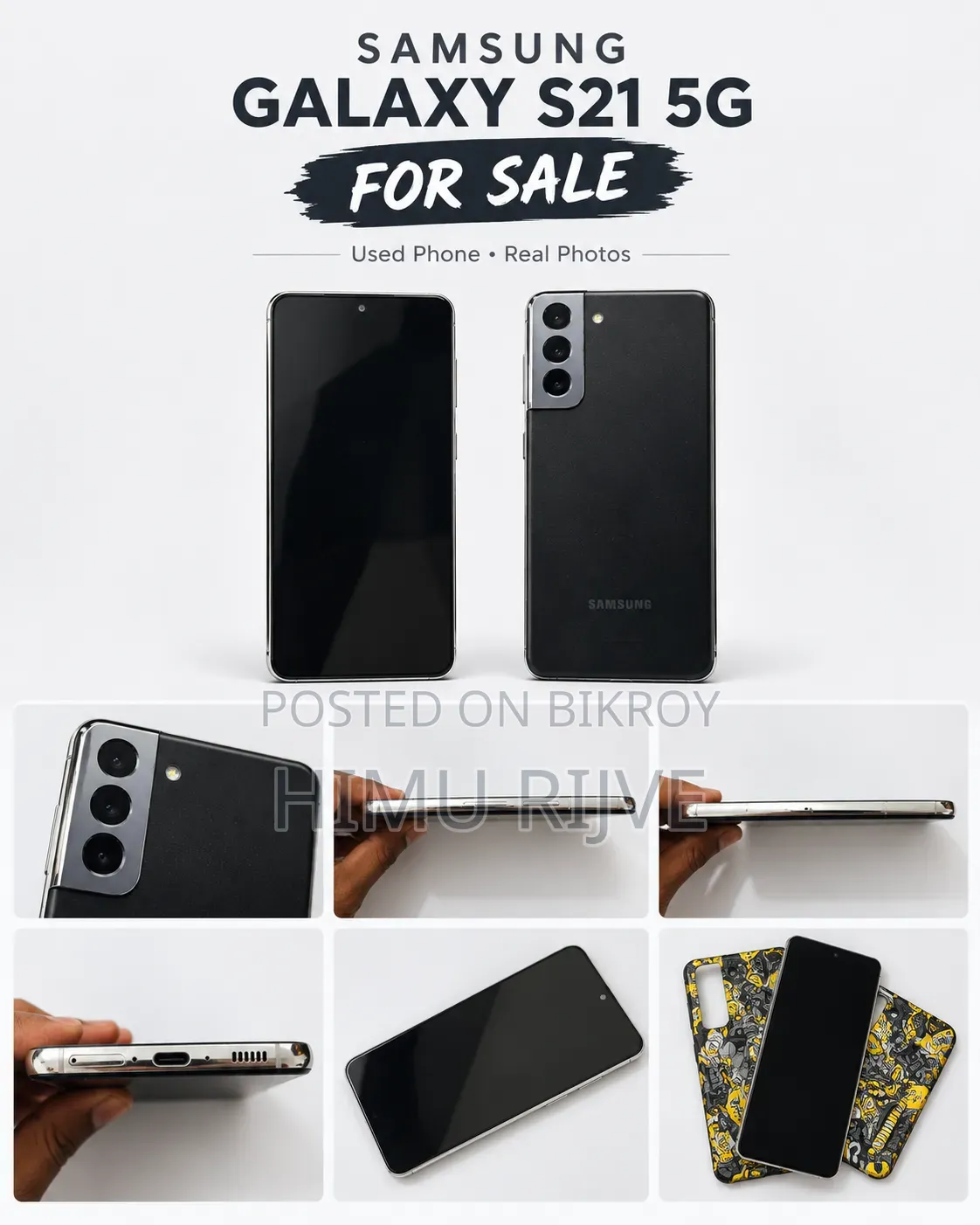 Samsung Galaxy S21 5G 256 GB Black