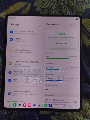 Samsung Galaxy Z Fold 3 256 GB Black
