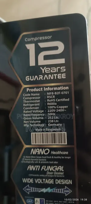 Refrigerator for sale