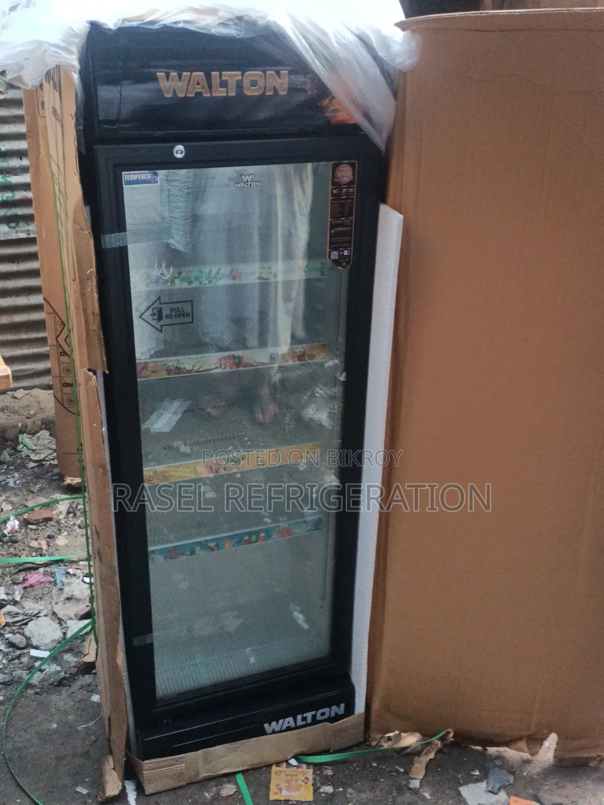 New Walton refrigerator, 224 liters, Model Wba-2b4, at a 33% discount.