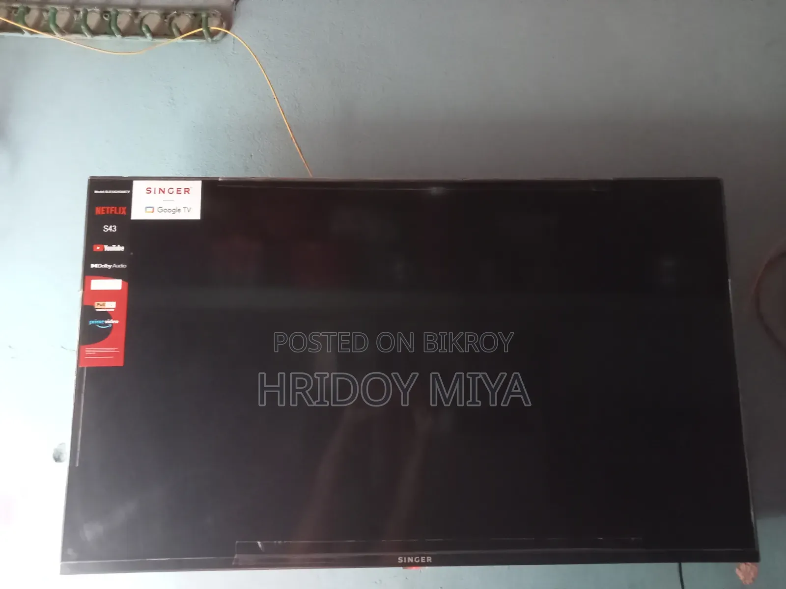 SINGER Smart Google TV 43 Inches