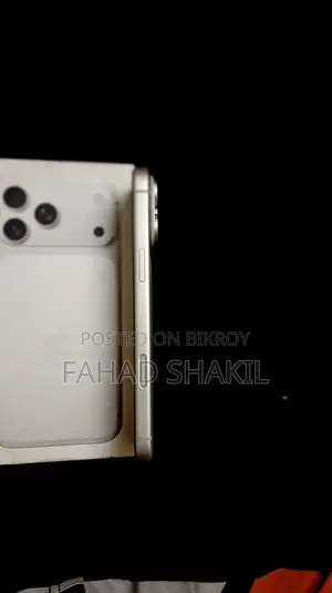 অ্যাপল আইফোন ১৭ প্রো ম্যাক্স ২৫৬ জিবি সিলভার