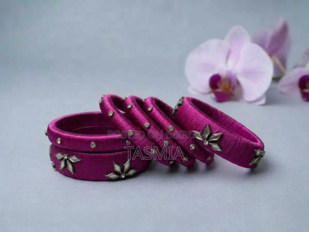 ১সেট রেশমি চুড়ি_1 Set Beautiful Reshmi Bangles for Women