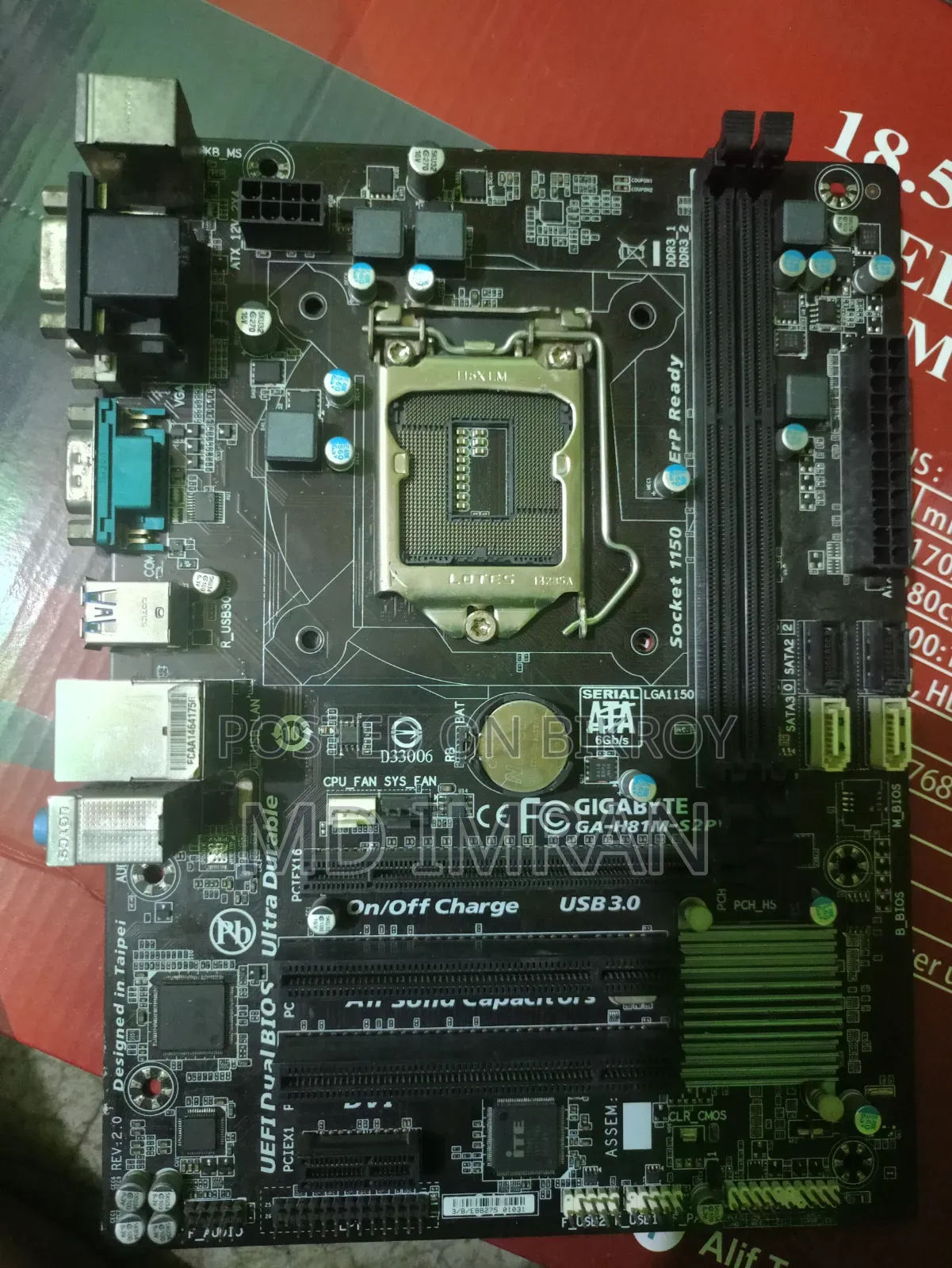 Gigabyte H81 Motherboard