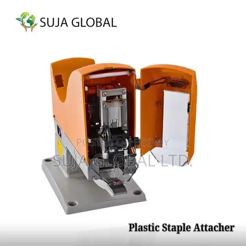 SG-LC-9000A অটোমেটিক প্লাস্টিক স্টেপল এটাচার মেশিন SUJA GLOBAL