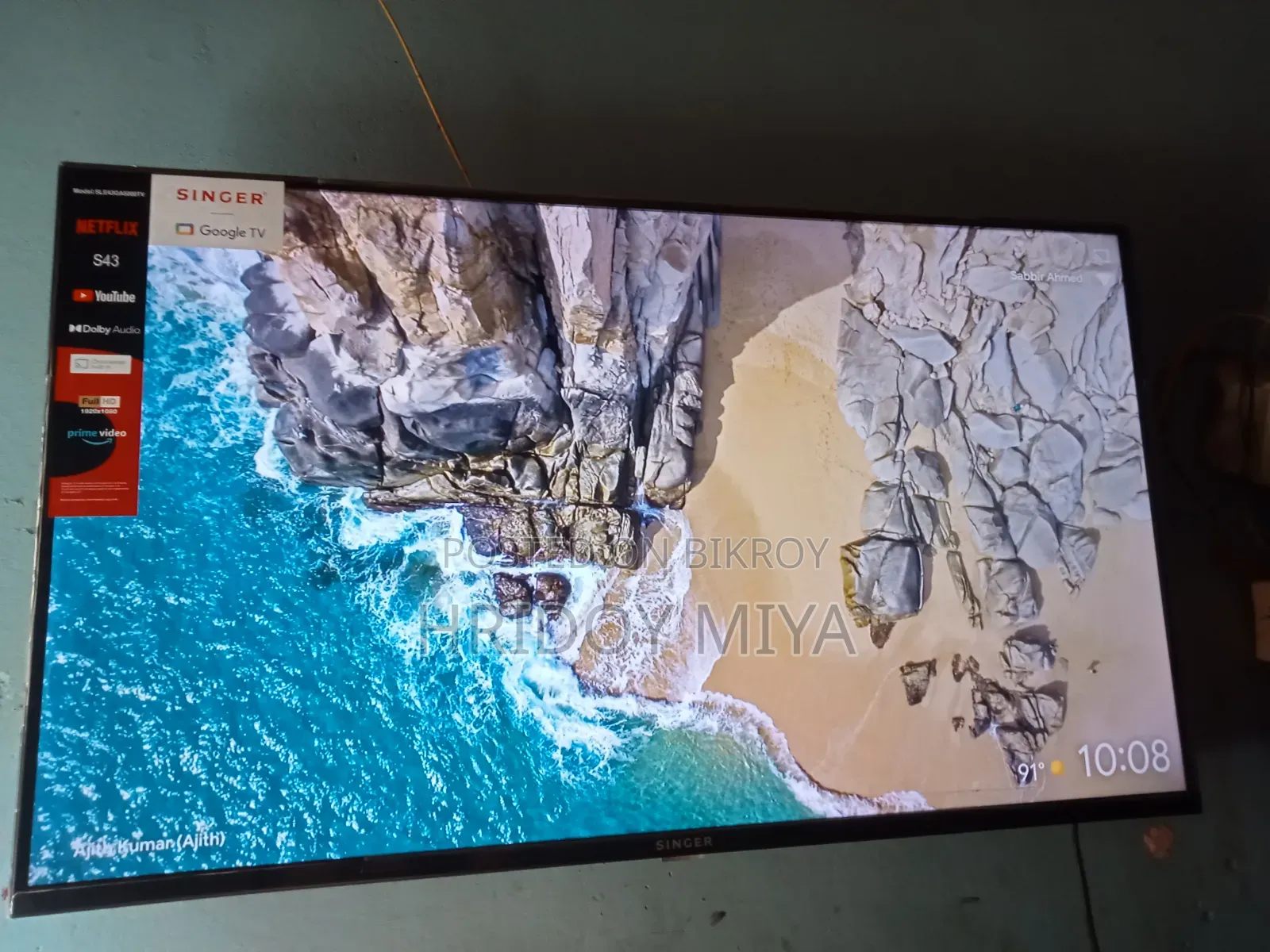 SINGER Smart Google TV 43 Inches