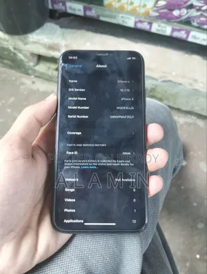 Apple iPhone X 64 GB Black