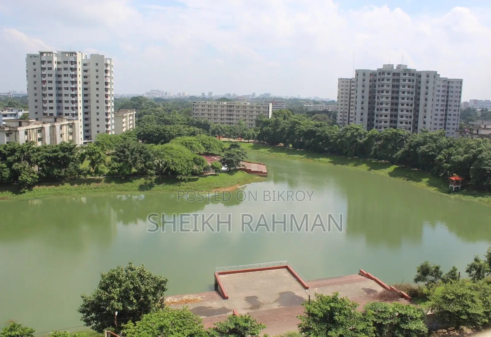 ইসিবি চত্বরের সামারা লেক ভিউতে ৩ বেডরুমের অ্যাপার্টমেন্ট বিক্রয়ের জন্য