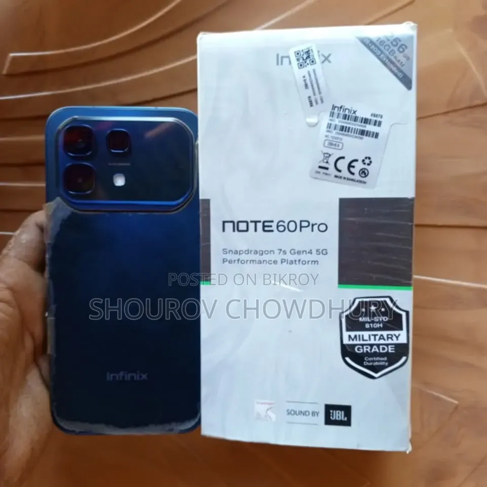 Infinix Note 60 Pro ২৫৬ জিবি ব্লু