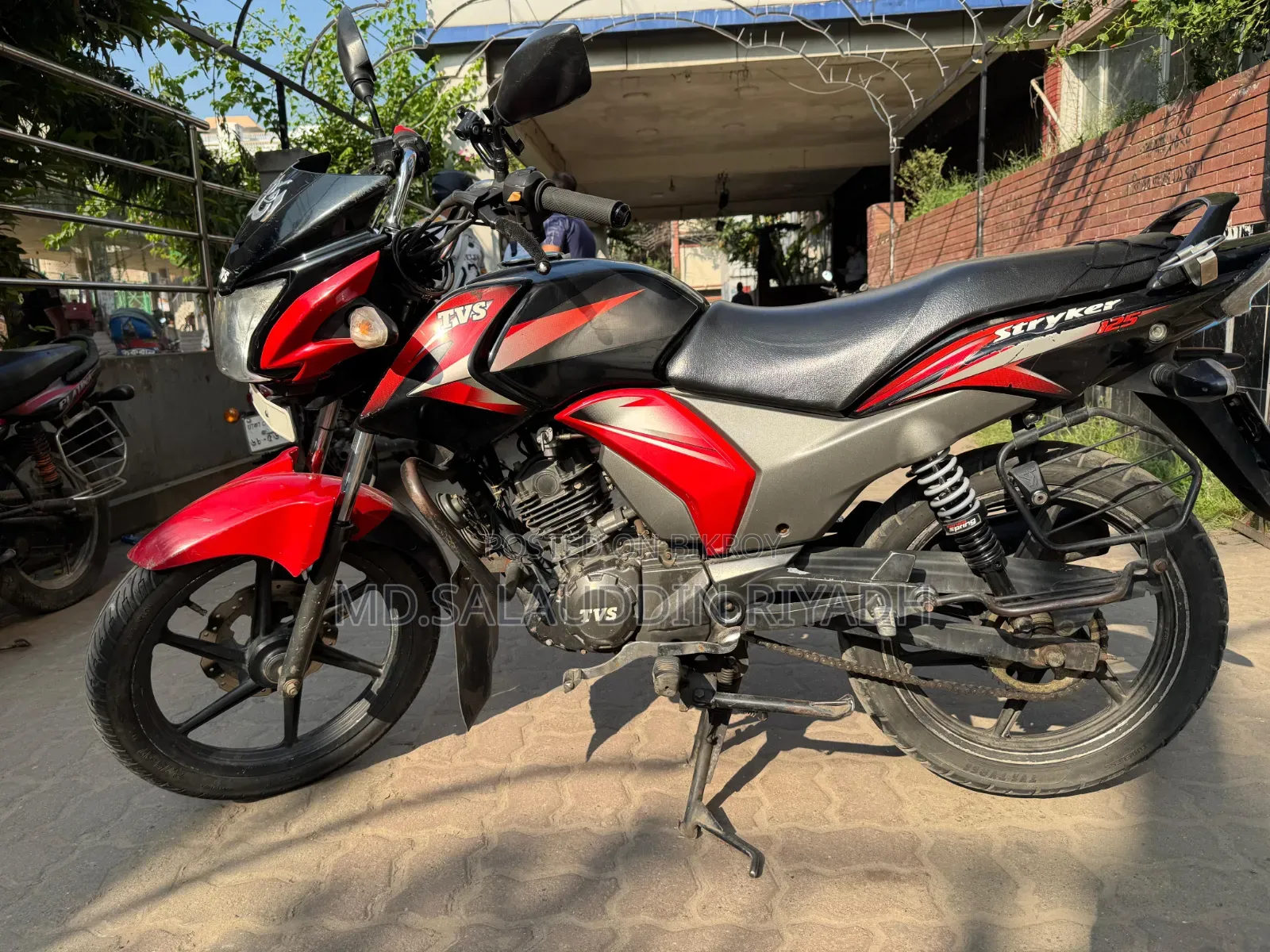 TVS Stryker 125 2018 Red