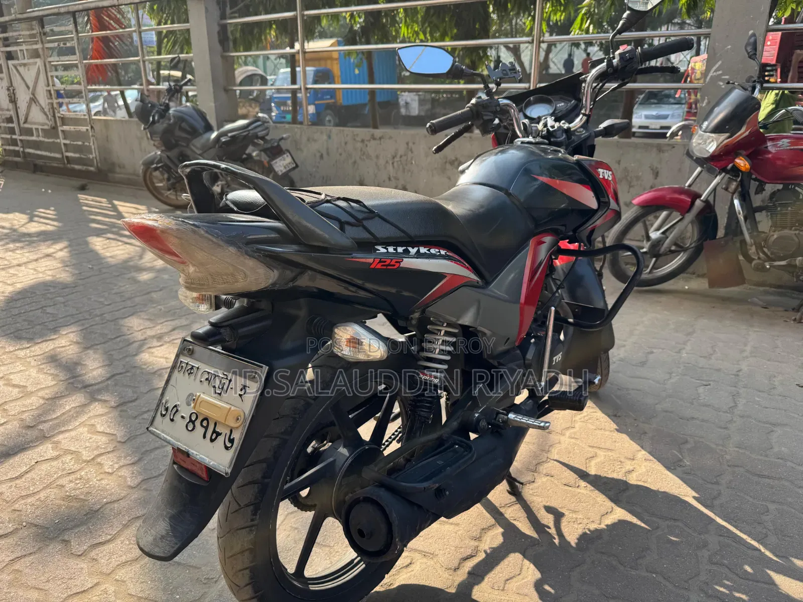 TVS Stryker 125 2018 Red