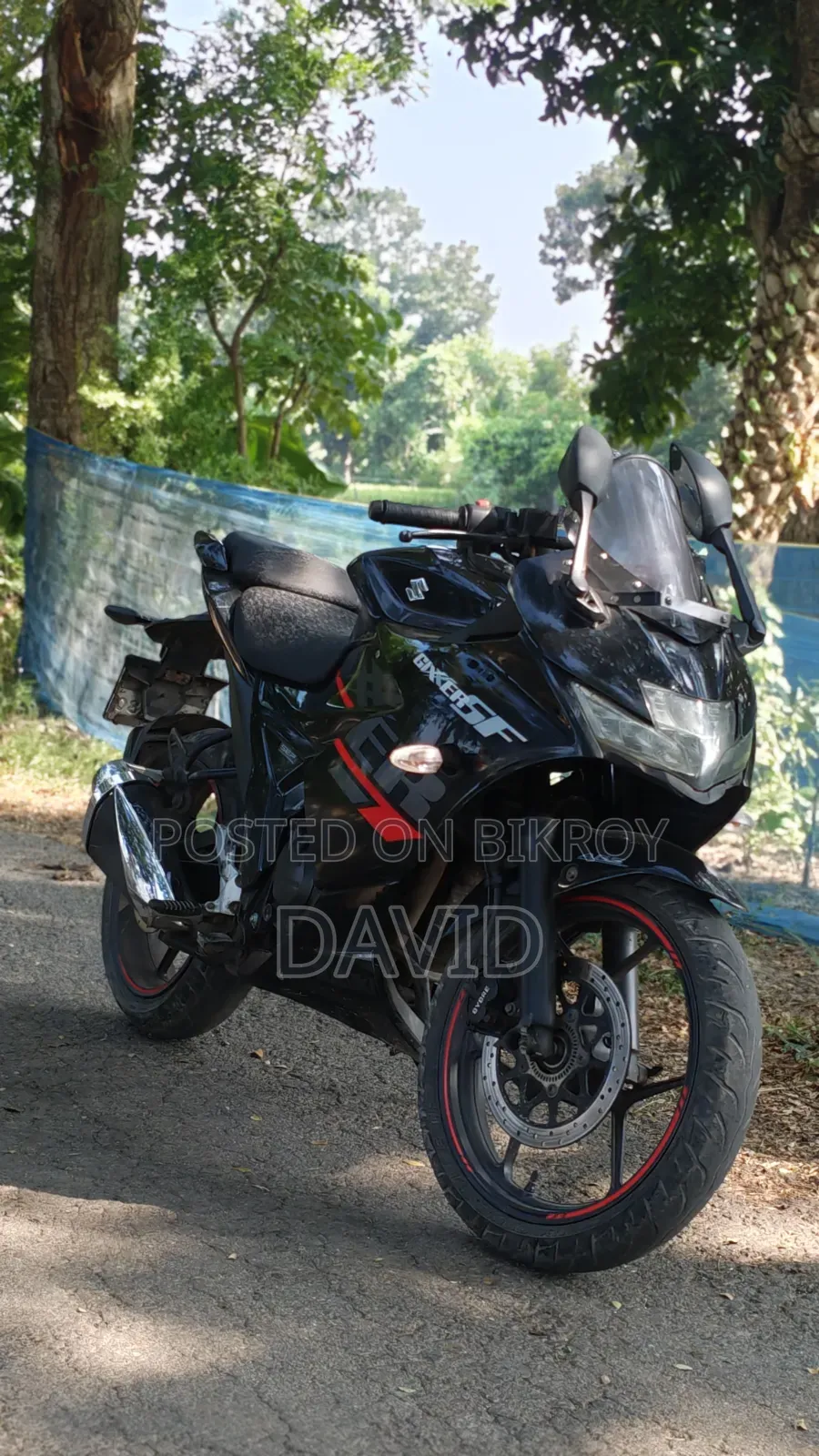 Suzuki Gixxer SF 2022 Black